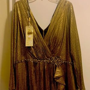 Gold Cocktail dress